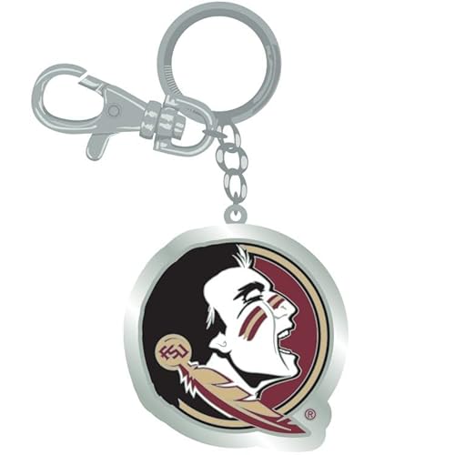 Florida State Seminoles Keychain Zamac Logo